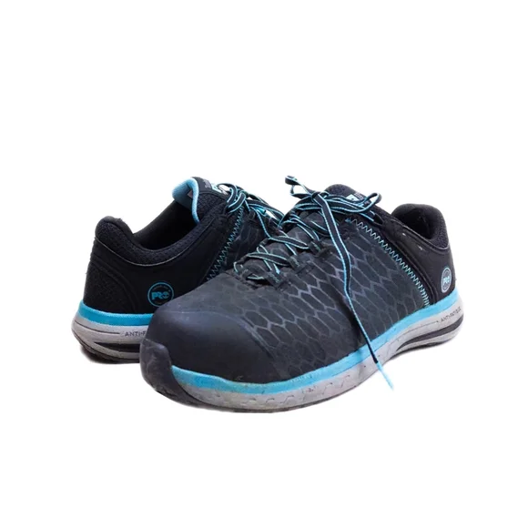 Timberland PRO Slip Resistant Anti Fatique Womens 10Wide Work Sneaker - Picture 2 of 10